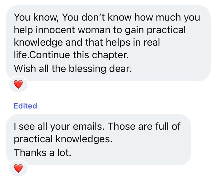 member reply